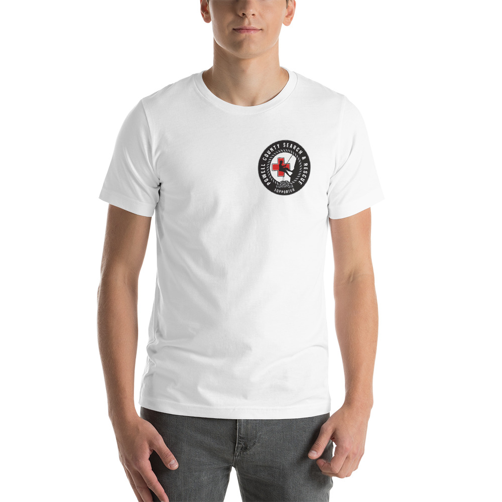 Powell County SAR Front Logo Unisex T-Shirt | Powell County Search & Rescue